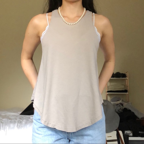 Wilfred (Aritzia) Racerback Tank Top - Picture 3 of 6